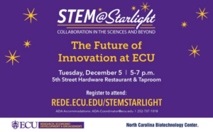 Future of Innovation at ECU annoucement