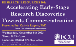 Accelerating Early Research Discoveries Annoucement