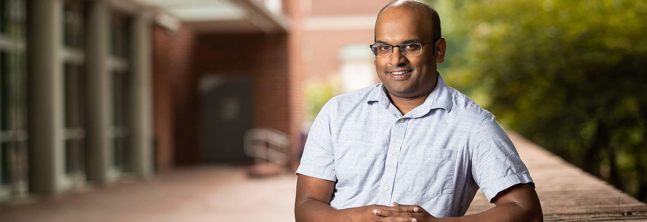 East Carolina University biology professor Chris Balakrishnan has been appointed as a temporary program director with the National Science Foundation’s Evolutionary Processes Cluster. The position allows Balakrishnan to make recommendations about which NSF research proposals to fund. (Photo by ECU)
